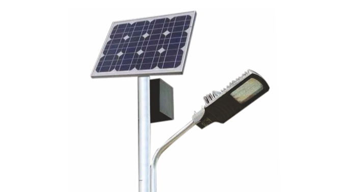 semi integrated solar street light