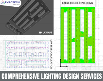 Comprehensive Lighting Design Services by Pyrotech