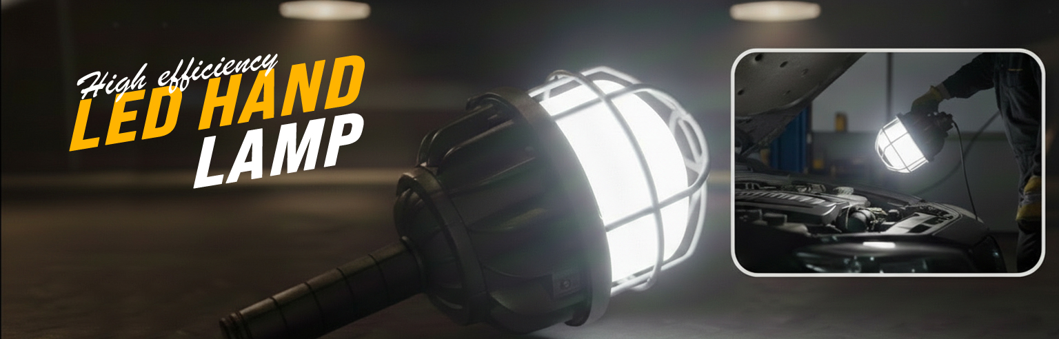 LED Polycarbonate Hand Lamp 40W