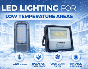LED Lightings for Low Temperature Areas