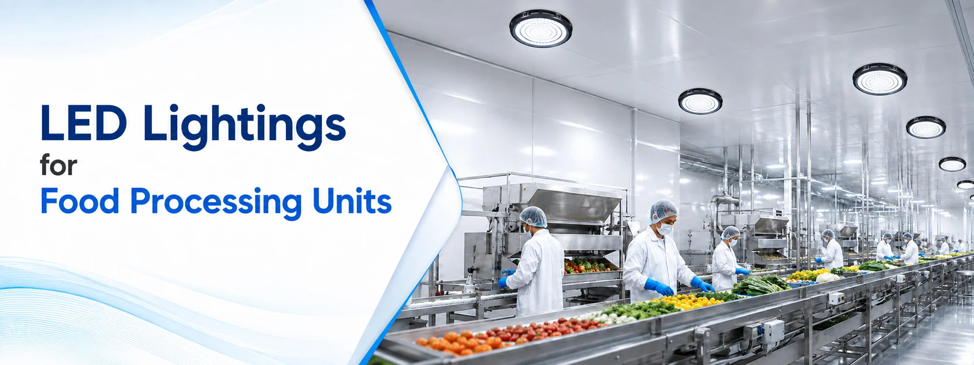 LED Lightings for Food Processing Units