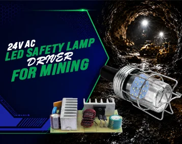 24V AC LED Safety Lamp Driver for Mining