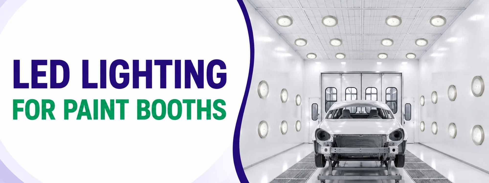 LED Lighting for Paint Booths